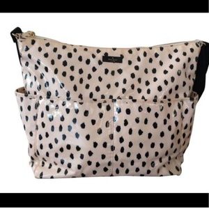 Kate Spade Daycation Serena Pink Poplin Diaper Bag